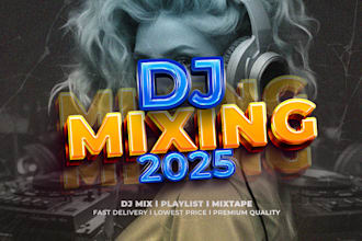 create professional dj sets, mixes, playlists, and mixtapes in any genre