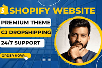 build dropshipping shopify store or shopify website