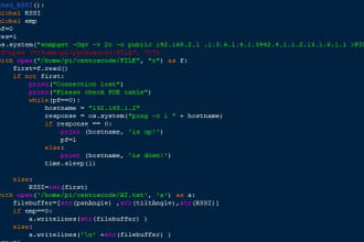 do python scripts for hardware, sensors, gps and robots