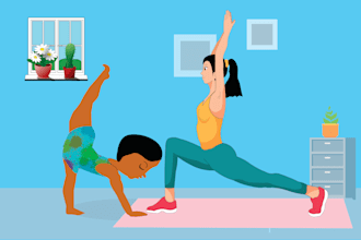 draw vector baby yoga, flashcards, flat workout, line art exercises illustration