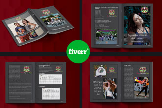design product catalog  magazine or annual report