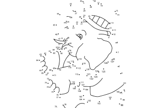 design animal dot to dot pages and connect the dots for kid activity pages