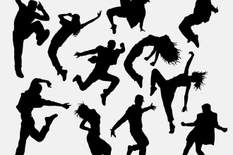 make 3 professional silhouettes from your photos