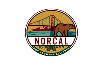 create a iconic hop trellis logo for the norcal hop growers alliance