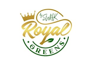 create an eye catching super royal greens logo