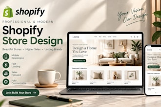 build a custom shopify store or shopify website that converts