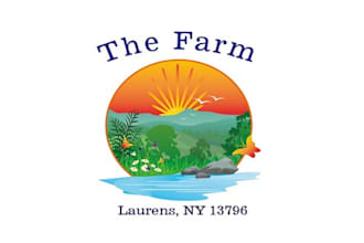 design farm flag logo in 1 day
