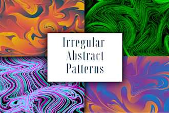 create a seamless abstract pattern