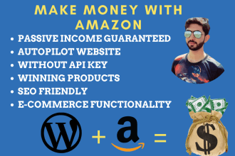 create amazon affiliate website without api key