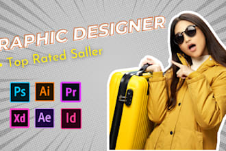 be professional and modern graphic designer