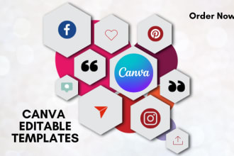 create professional editable canva custom templates