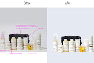 do ecommerce product photo editing and retouching services