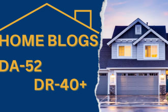 provide guest posts on high quality home blogs da52