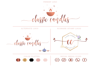 design product label candle label designs and candle business logo