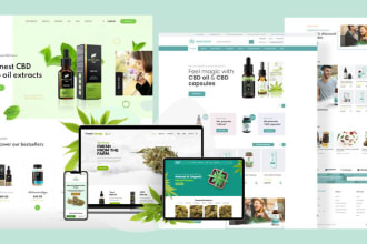 build cbd, hemp, medical or cannabis ecommerce online store