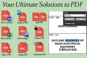 convert PDF to word and word to PDF