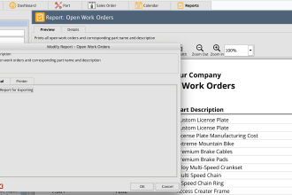 create custom reports for fishbowl inventory system