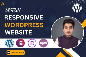 do wordpress website development, design or redesign wordpress blog website