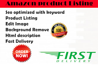 do amazon product listing and optimization with smart SEO