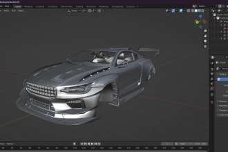 make stunning 3d car models for your unity or roblox games