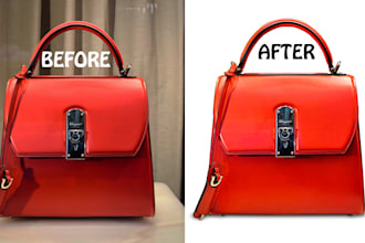 do ecommerce product photo editing and background remove