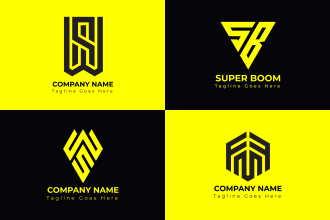 design luxury fashion clothing brand or letter monogram logo