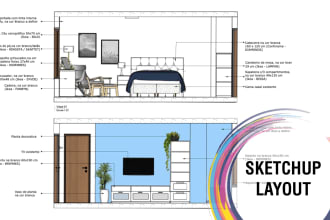 design the 3d model of your residential house with layout