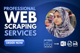 do web scraping, data extraction, data mining from any website