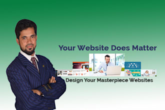 design a masterpiece elementor pro website
