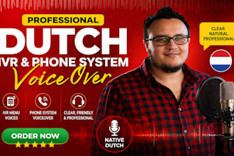 record your dutch voicemail, IVR or phone greeting message