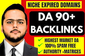 do premium expired domain research with top notch backlinks