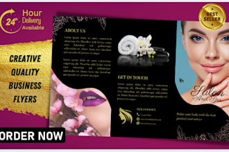 design business, church,party poster or flyer fast