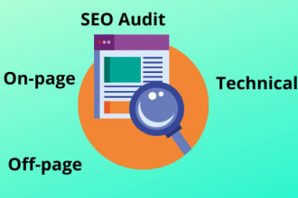 create a complete SEO audit report of your website