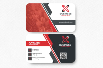 do minimal and elegant business card, stationary design in 12 hour