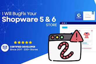 fix your shopware 6 or shopware 5 bugs fast and permanently