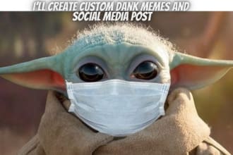 create dank meme, funny meme video and social media post