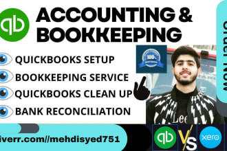be your bookkeeper and maintain your quickbooks online