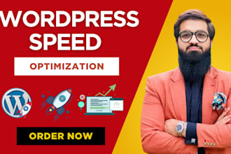 do wordpress website speed optimization, increase page speed