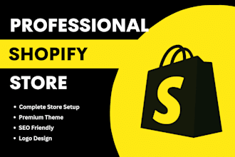 build your professional shopify store for maximum sales