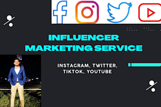 run instagram influencer marketing campaign for you