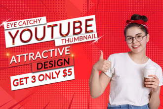 design a viral youtube video thumbnail