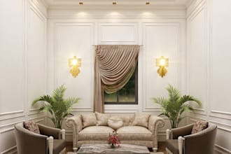 do interior design and 3d floorplans with realistic render