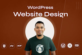 design wordpress website and themeforest theme customization