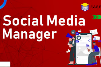 be your social media manager and content creator