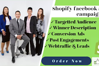 run ROI guaranteed shopify facebook ads,do shopify marketing