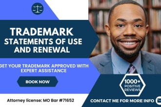 handle your trademark statement of use, renewal, or extension