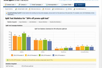 do installations of sendy, interspire email marketer