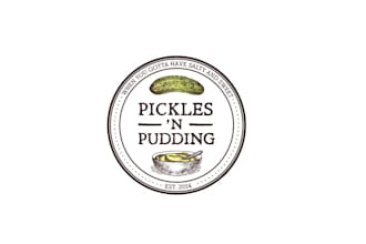 design pickles n pudding logo for you