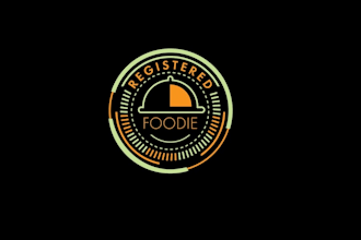 design registered foodies logo for you
