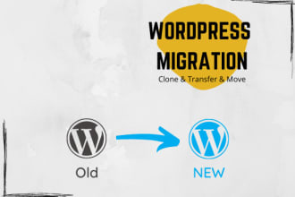 backup, migrate, transfer, migration wordpress website